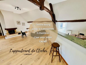Centre-bourg, calme, familial, l'appart du Clocher